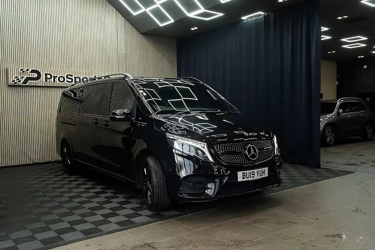 Used 2019 Mercedes-Benz V Class AMG Line Black - Interior and Exterior details 5