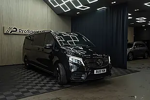 Used 2019 Mercedes-Benz V Class AMG Line Black - Interior and Exterior details 6