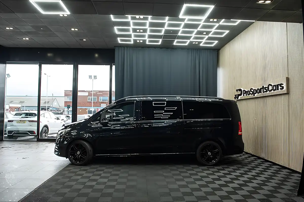 Used 2019 Mercedes-Benz V Class AMG Line Black - Interior and Exterior details 7