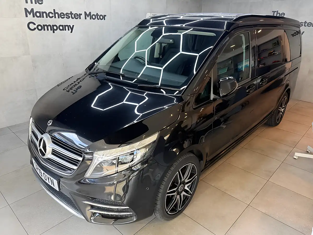 Used 2019 Mercedes-Benz V Class AMG Line Marco Polo Horizon Black - Interior and Exterior details 8