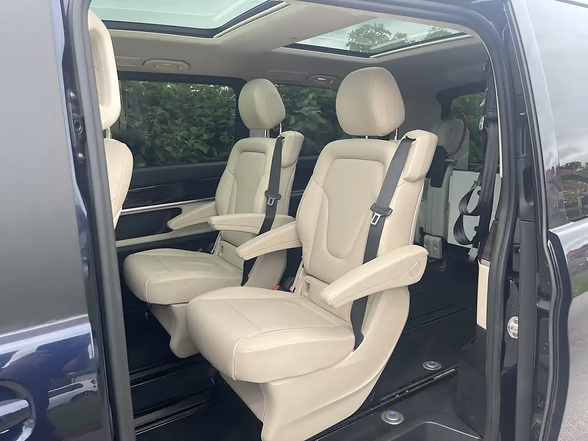 Used 2019 Mercedes-Benz V Class Sport Cavansite Blue Metallic - Interior and Exterior details 12