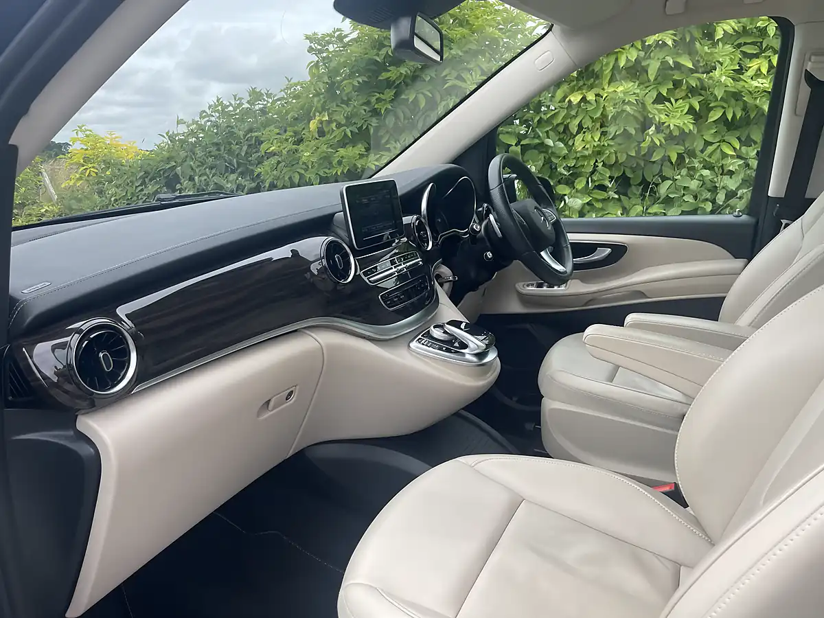 Used 2019 Mercedes-Benz V Class Sport Cavansite Blue Metallic - Interior and Exterior details 17