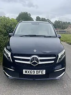 Used 2019 Mercedes-Benz V Class Sport Cavansite Blue Metallic - Interior and Exterior details 2