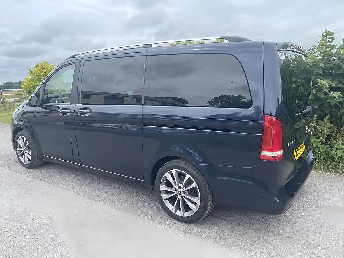 Used 2019 Mercedes-Benz V Class Sport Cavansite Blue Metallic - Interior and Exterior details 7