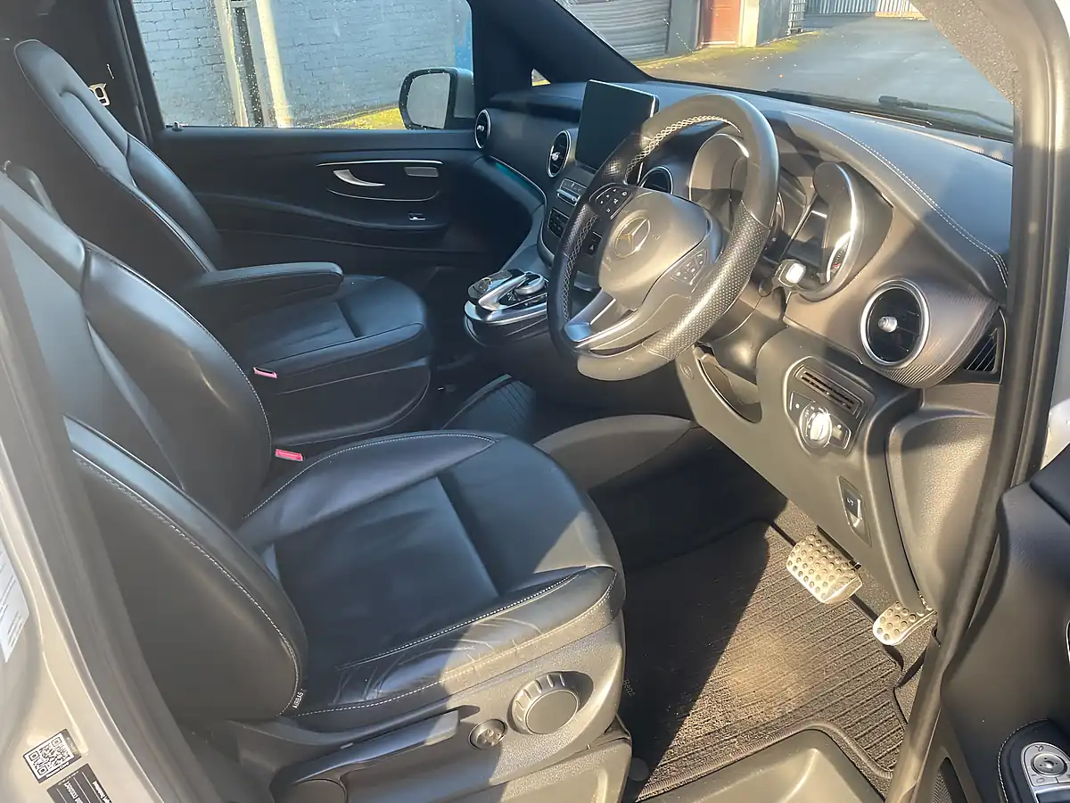 Used 2019 Mercedes-Benz V-Class Sport Silver - Interior and Exterior details 11