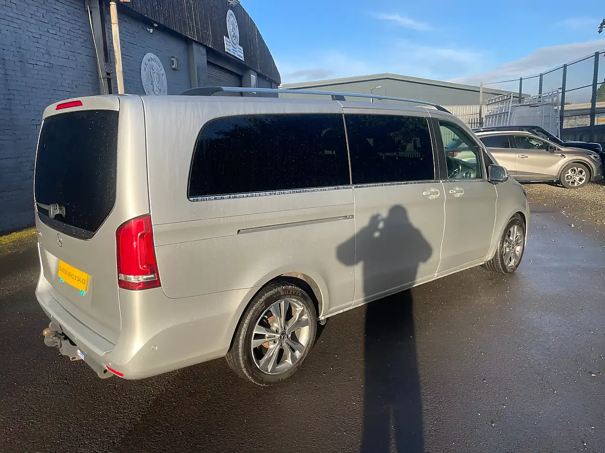 Used 2019 Mercedes-Benz V-Class Sport Silver - Interior and Exterior details 4