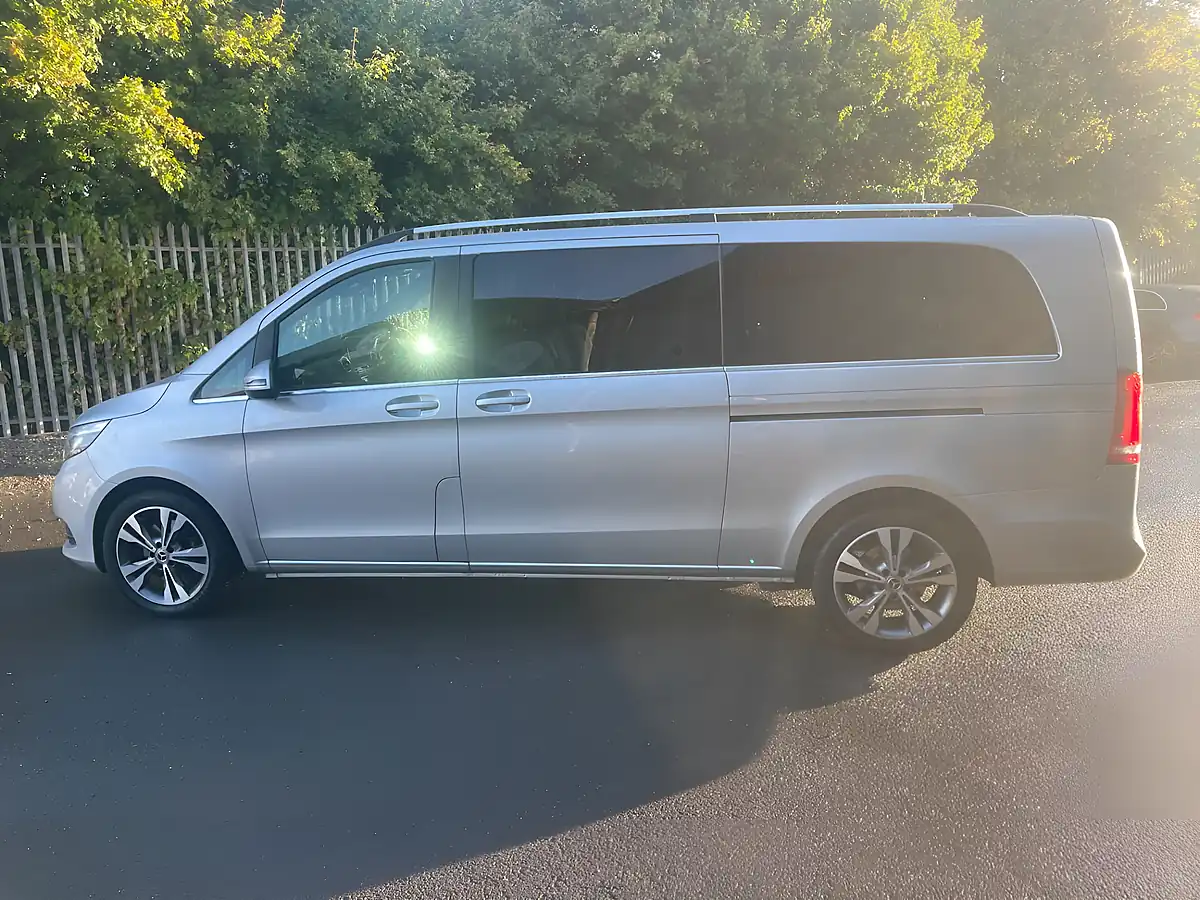 Used 2019 Mercedes-Benz V-Class Sport Silver - Interior and Exterior details 9