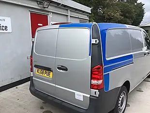 Used 2019 Mercedes-Benz Vito 114 Lwb Silver - Interior and Exterior details 10