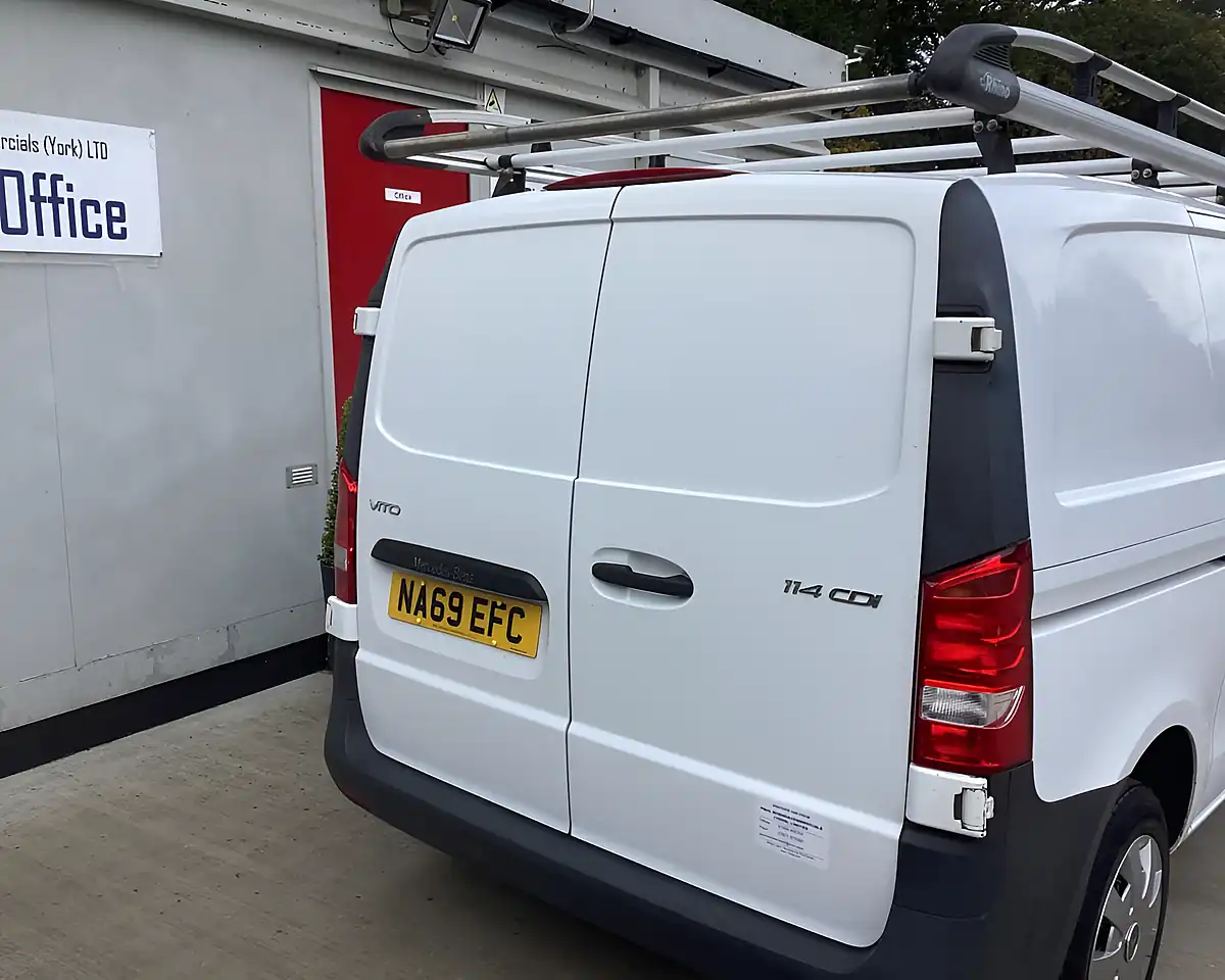 Used 2019 Mercedes-Benz Vito 114 White - Interior and Exterior details 15