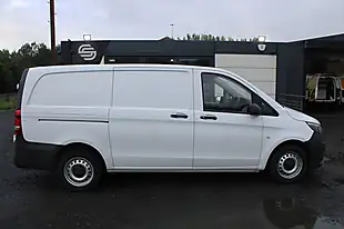 Used 2019 Mercedes-Benz Vito Panel Van L2 White - Interior and Exterior details 3