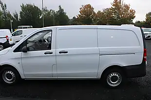 Used 2019 Mercedes-Benz Vito Panel Van L2 White - Interior and Exterior details 9