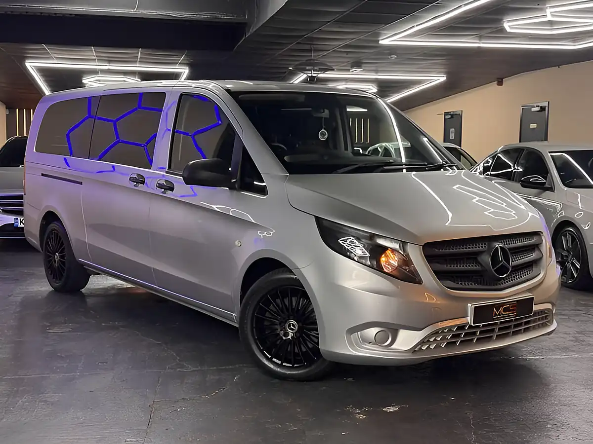 Used 2019 Mercedes-Benz Vito Select Silver - Front View