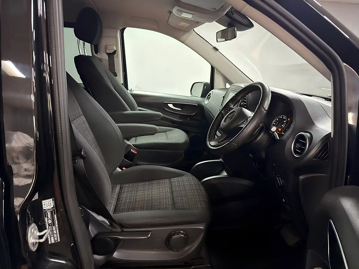 Used 2019 Mercedes-Benz Vito Sport Crew Van Obsidian Black - Interior and Exterior details 11