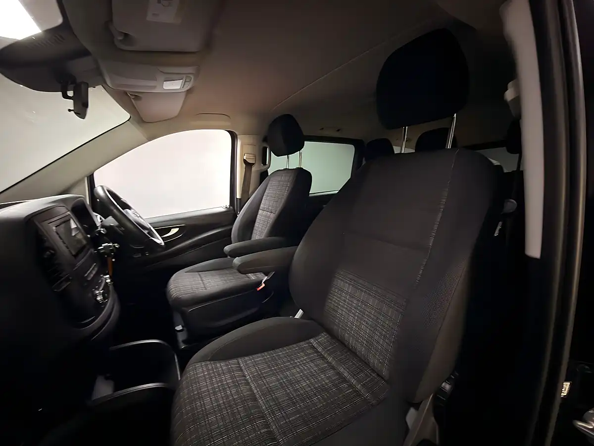 Used 2019 Mercedes-Benz Vito Sport Crew Van Obsidian Black - Interior and Exterior details 14