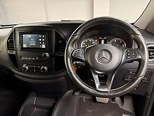 Used 2019 Mercedes-Benz Vito Sport Crew Van Obsidian Black - Interior and Exterior details 16