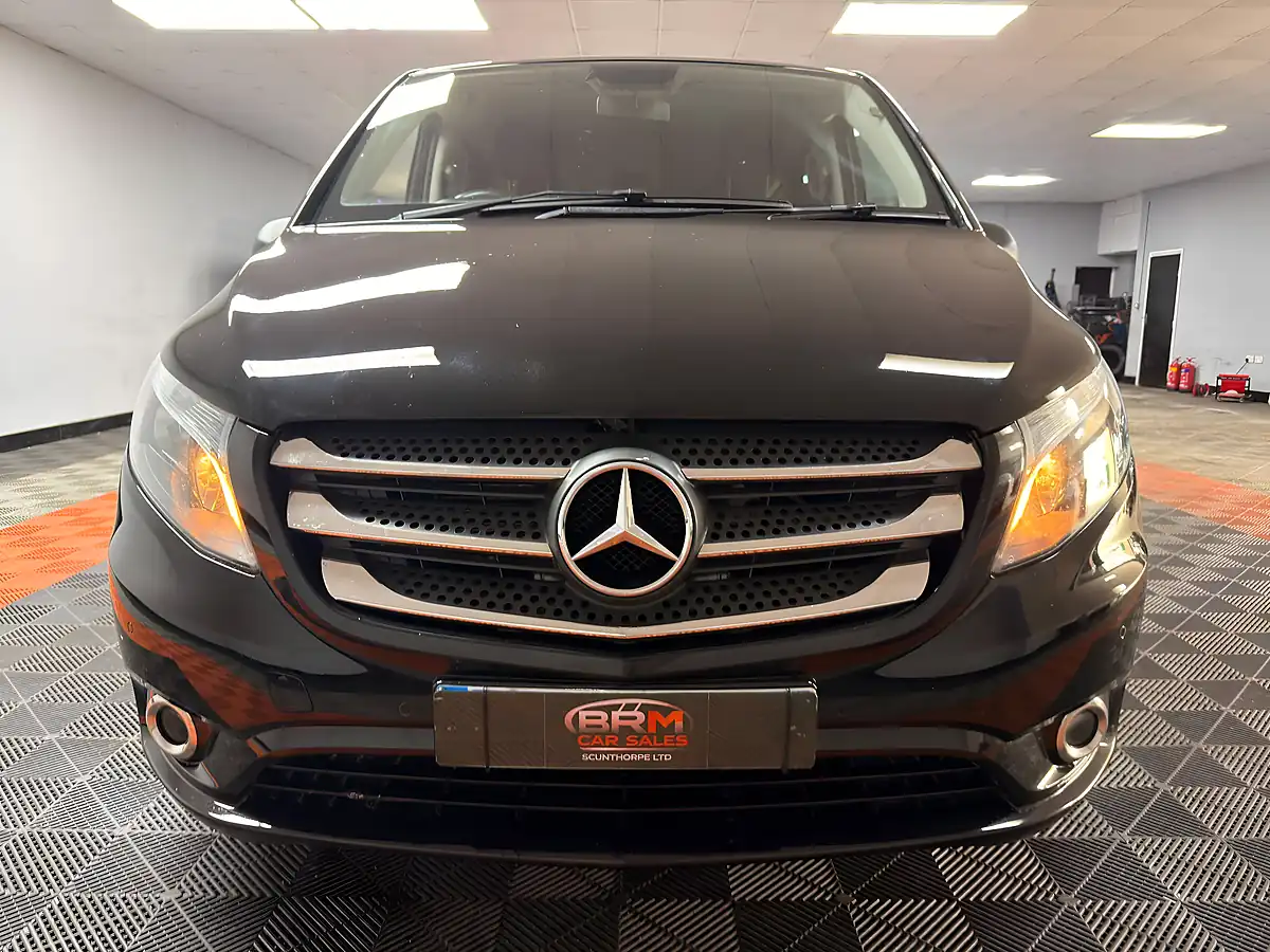 Used 2019 Mercedes-Benz Vito Sport Crew Van Obsidian Black - Interior and Exterior details 2