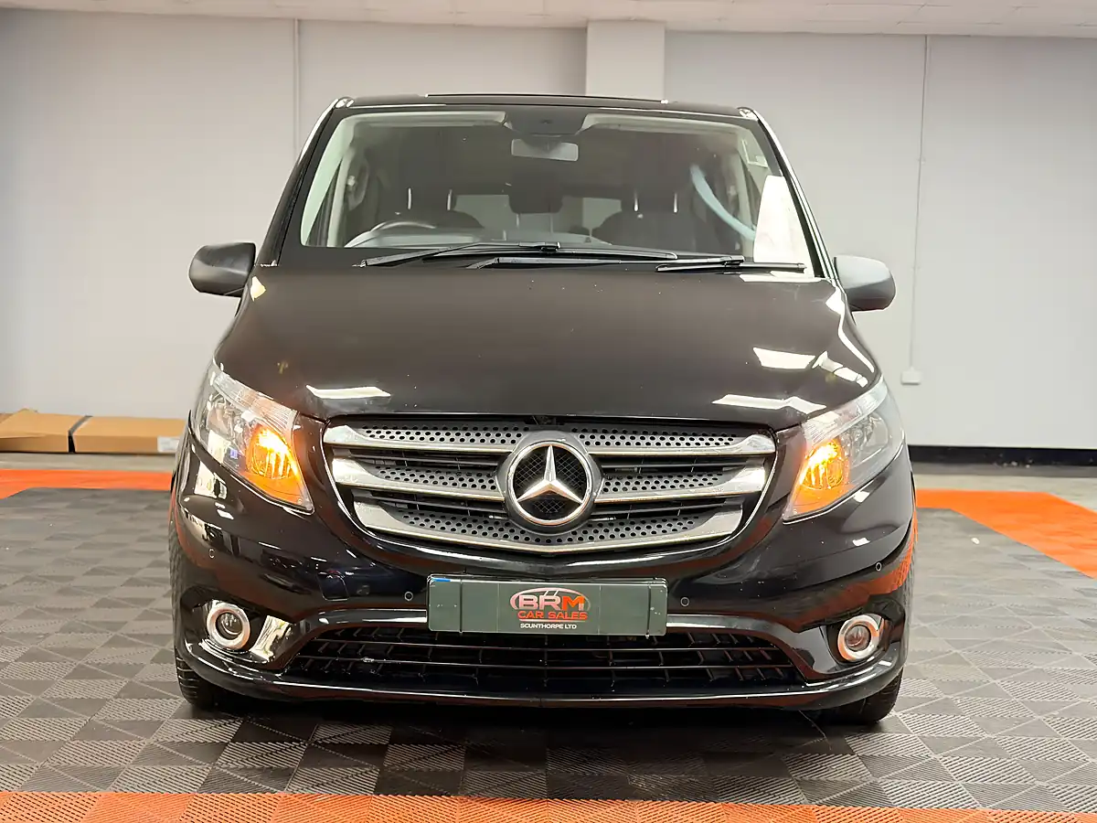 Used 2019 Mercedes-Benz Vito Sport Crew Van Obsidian Black - Interior and Exterior details 6