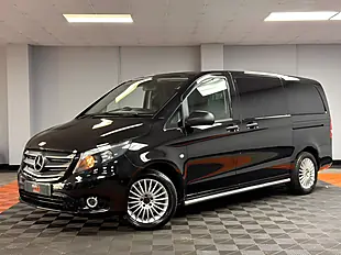 Used 2019 Mercedes-Benz Vito Sport Crew Van Obsidian Black - Interior and Exterior details 7