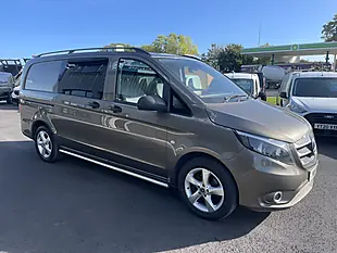 Used 2019 Mercedes-Benz Vito Sport Dualiner 5 SEAT Crew Van Grey - Interior and Exterior details 2