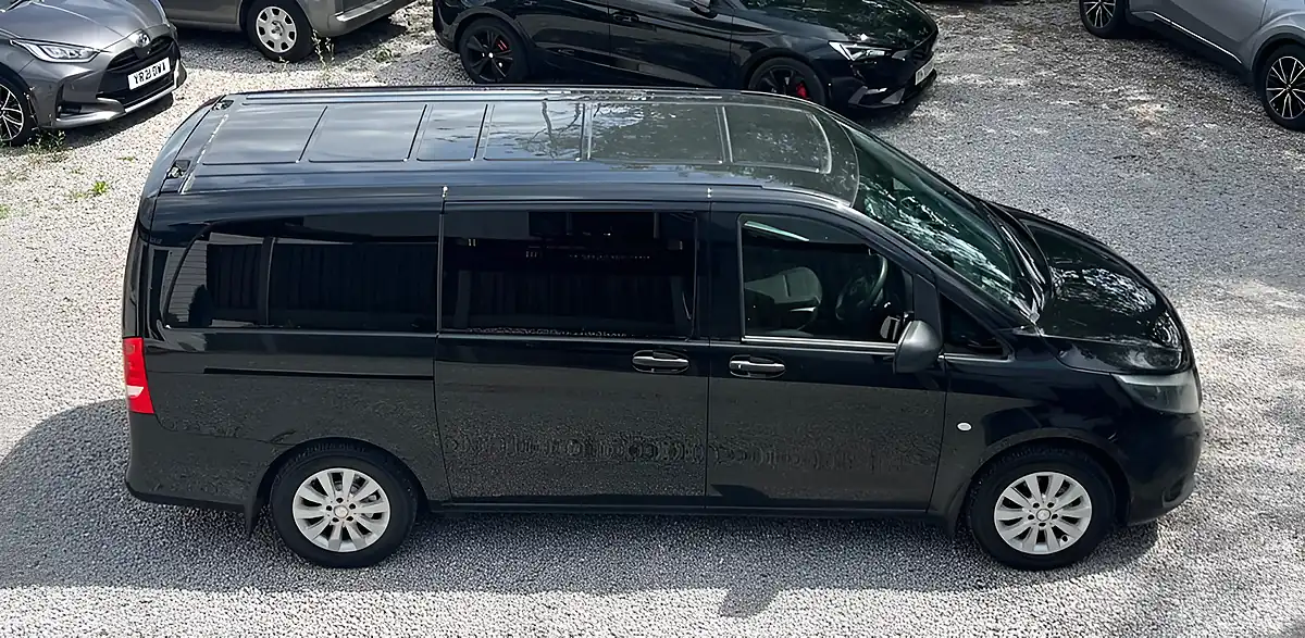Used 2019 Mercedes-Benz Vito Tourer Select Black - Interior and Exterior details 2
