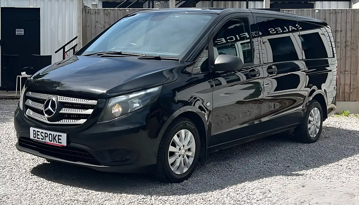Used 2019 Mercedes-Benz Vito Tourer Select Black - Interior and Exterior details 4
