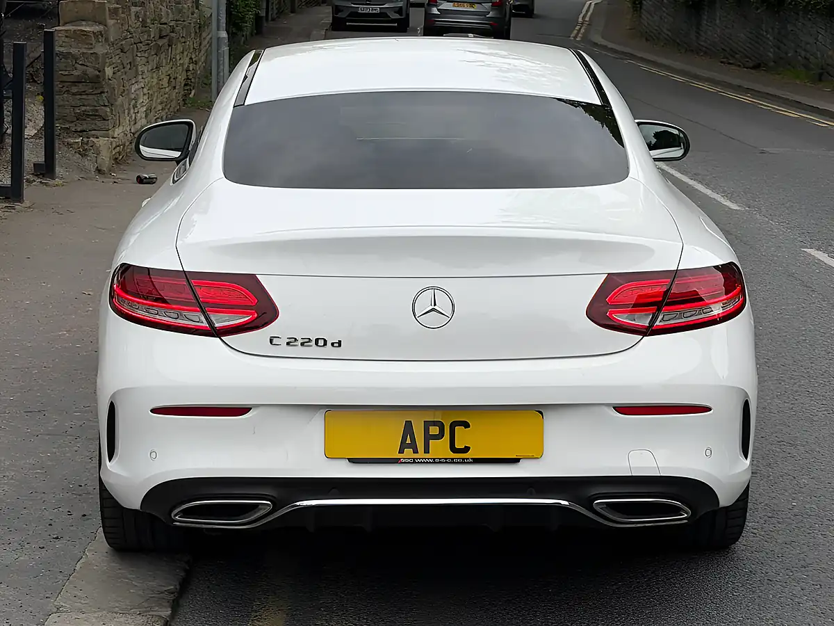 Used 2019 Mercedes C220 AMG Line (premium) White - Interior and Exterior details 10