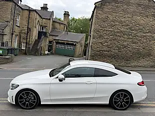 Used 2019 Mercedes C220 AMG Line (premium) White - Interior and Exterior details 14