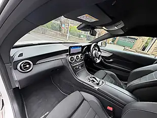 Used 2019 Mercedes C220 AMG Line (premium) White - Interior and Exterior details 17