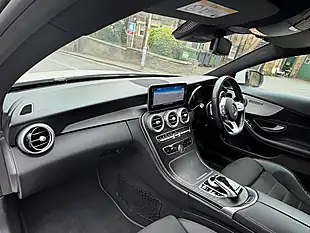 Used 2019 Mercedes C220 AMG Line (premium) White - Interior and Exterior details 18