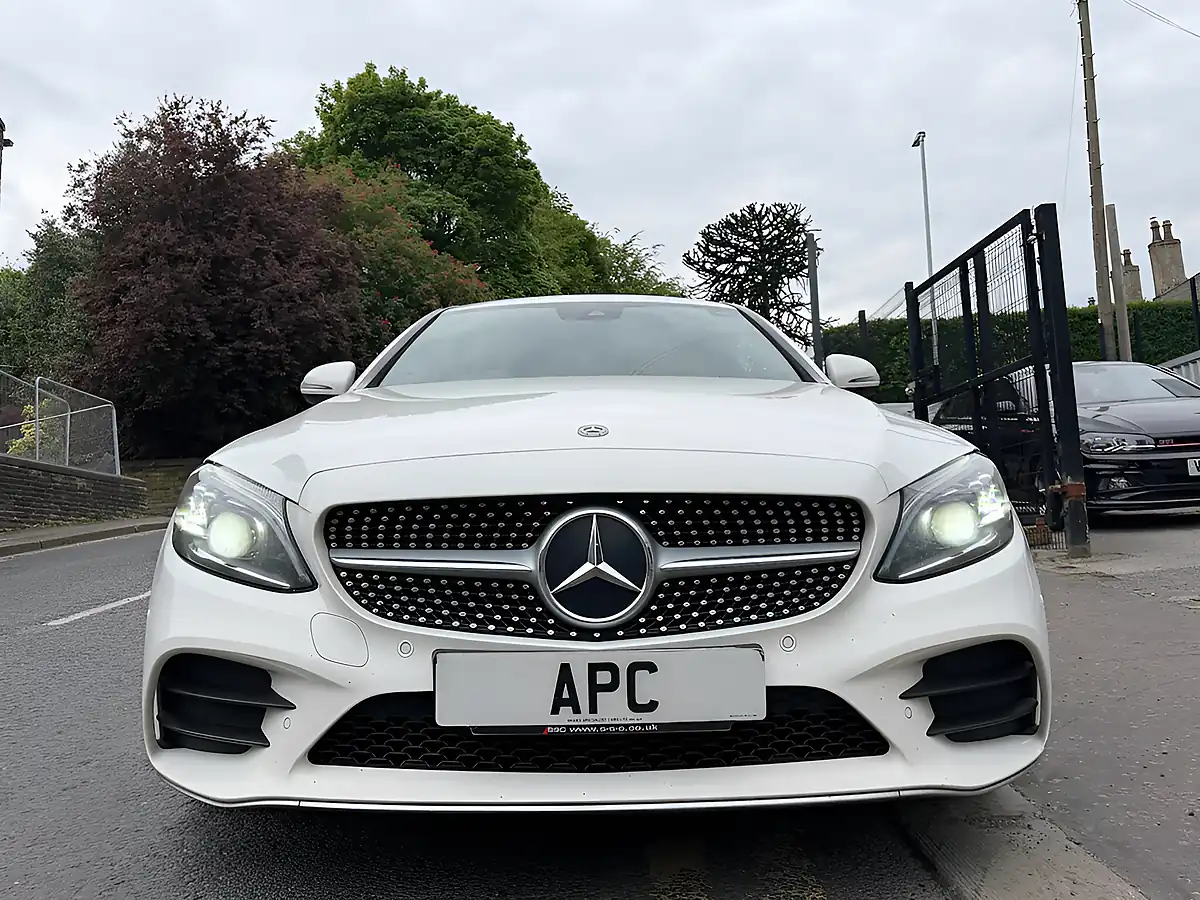 Used 2019 Mercedes C220 AMG Line (premium) White - Interior and Exterior details 2