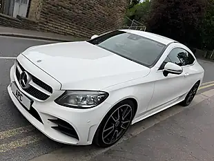 Used 2019 Mercedes C220 AMG Line (premium) White - Interior and Exterior details 3