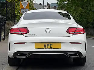 Used 2019 Mercedes C220 AMG Line (premium) White - Interior and Exterior details 5