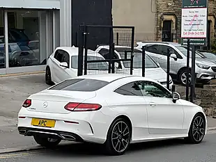 Used 2019 Mercedes C220 AMG Line (premium) White - Interior and Exterior details 6