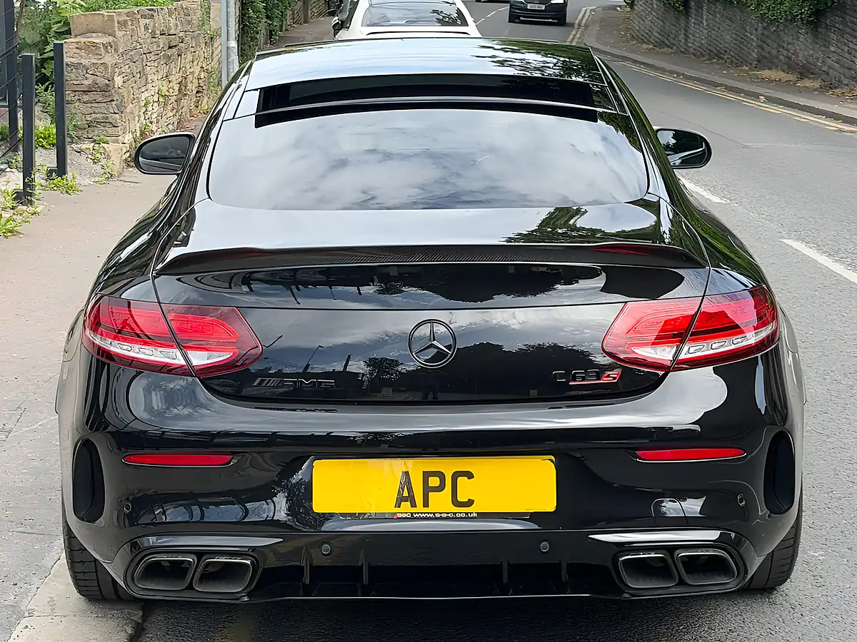Used 2019 Mercedes C63 S AMG Premium Plus Black - Interior and Exterior details 10