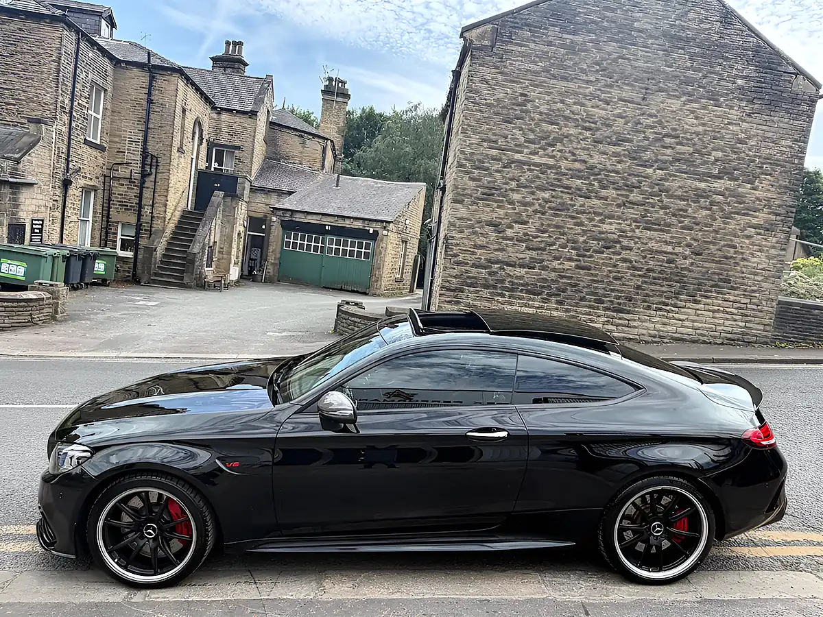 Used 2019 Mercedes C63 S AMG Premium Plus Black - Interior and Exterior details 11