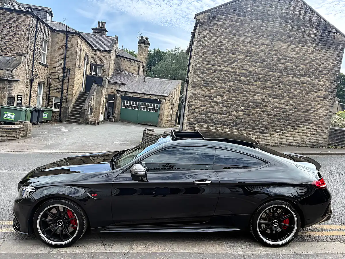 Used 2019 Mercedes C63 S AMG Premium Plus Black - Interior and Exterior details 14