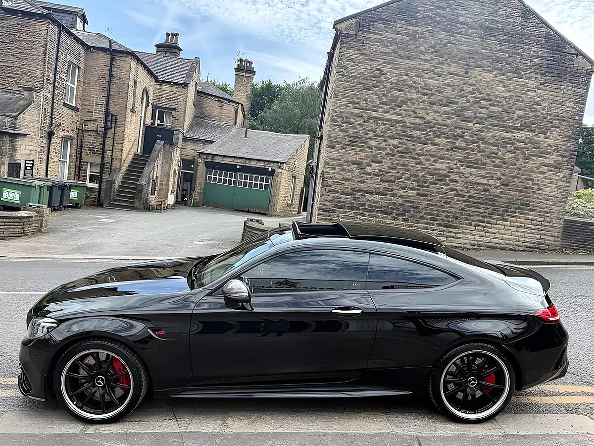 Used 2019 Mercedes C63 S AMG Premium Plus Black - Interior and Exterior details 15