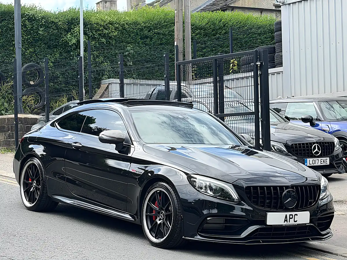 Used 2019 Mercedes C63 S AMG Premium Plus Black - Interior and Exterior details 17