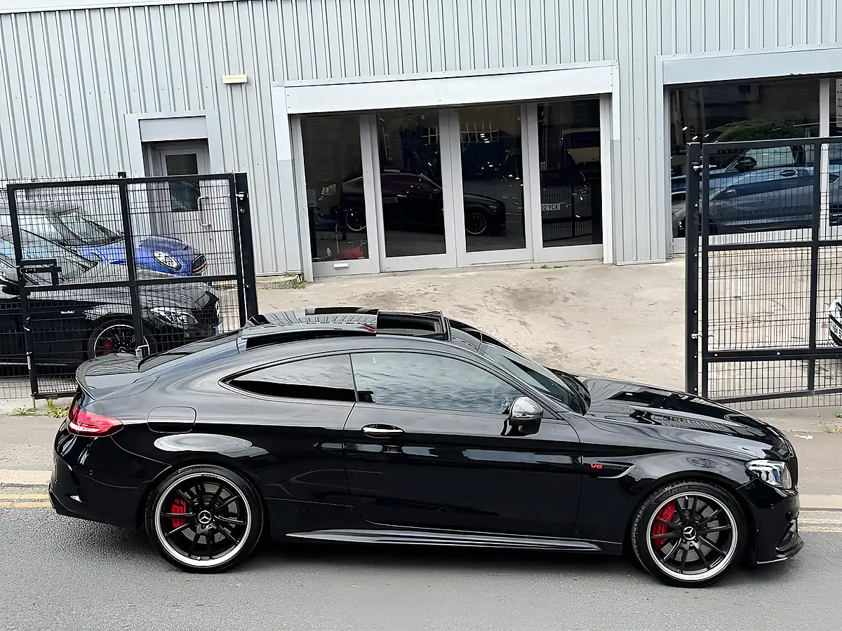 Used 2019 Mercedes C63 S AMG Premium Plus Black - Interior and Exterior details 18
