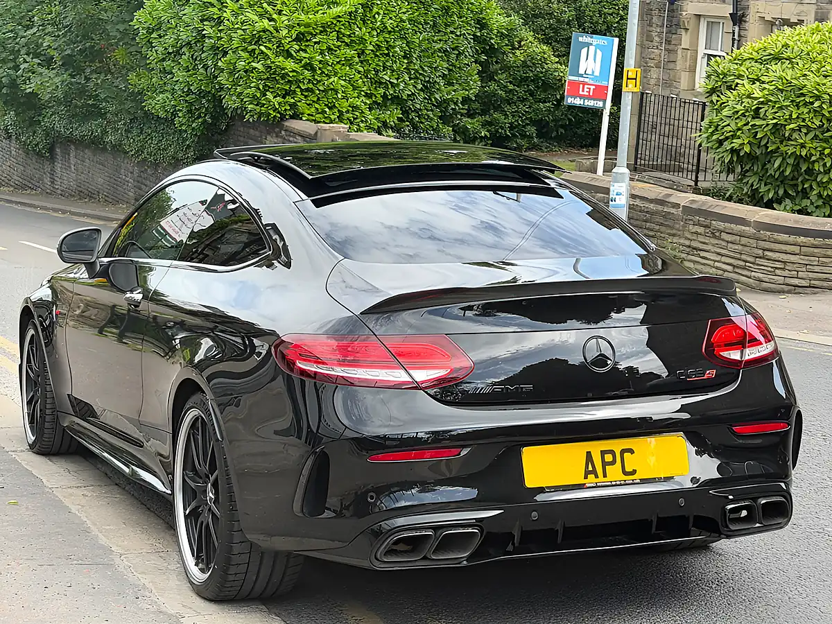 Used 2019 Mercedes C63 S AMG Premium Plus Black - Interior and Exterior details 4