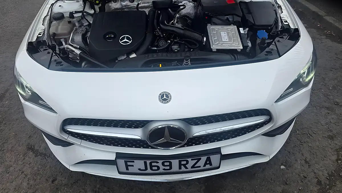 Used 2019 Mercedes Cla AMG Line Premium White - Interior and Exterior details 20
