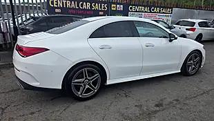 Used 2019 Mercedes Cla AMG Line Premium White - Interior and Exterior details 7