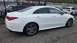 Used 2019 Mercedes Cla AMG Line Premium White - Interior and Exterior details 9
