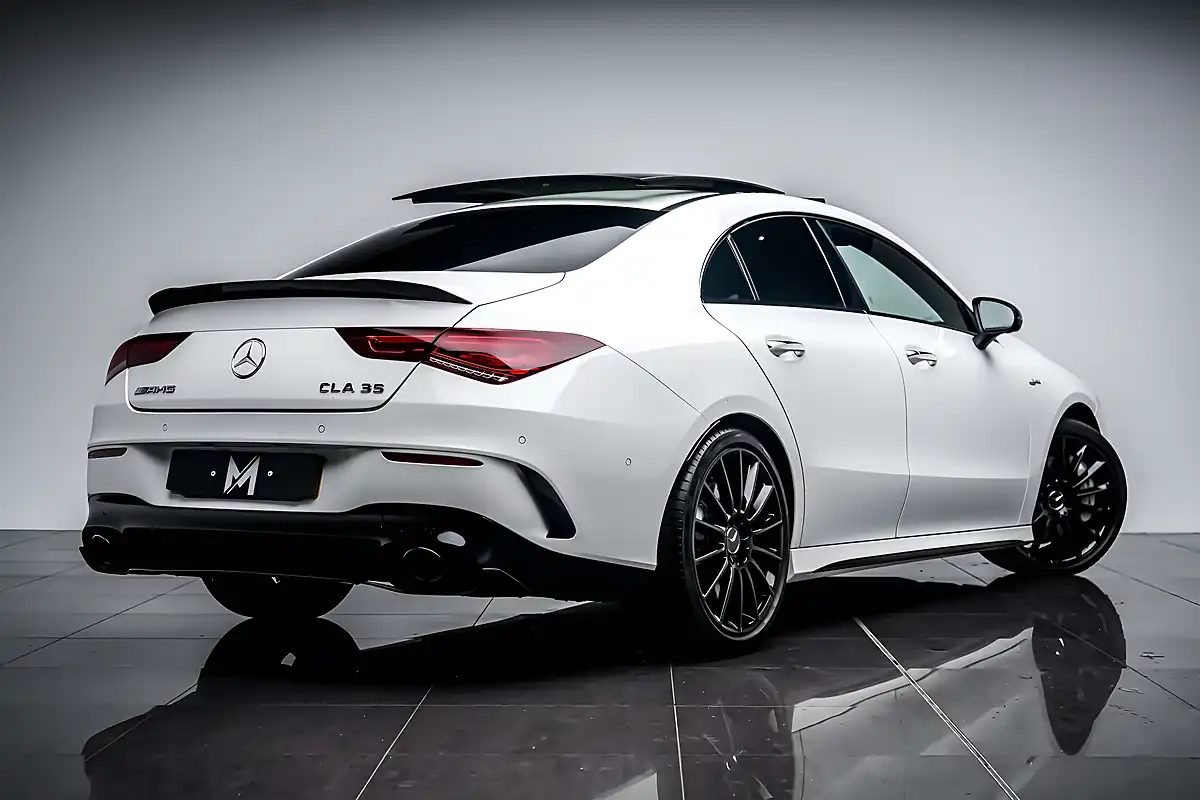 Used 2019 Mercedes CLA35 AMG Premium Plus Polar White - Interior and Exterior details 12