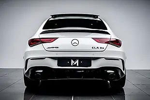 Used 2019 Mercedes CLA35 AMG Premium Plus Polar White - Interior and Exterior details 3