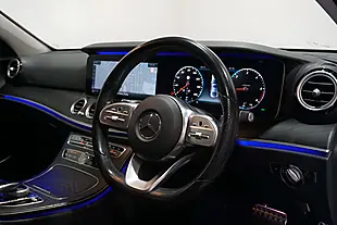 Used 2019 Mercedes E-Class AMG Line Edition Polar White - Interior and Exterior details 2