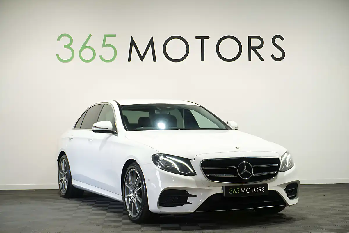 Used 2019 Mercedes E-Class AMG Line Edition Polar White - Interior and Exterior details 5