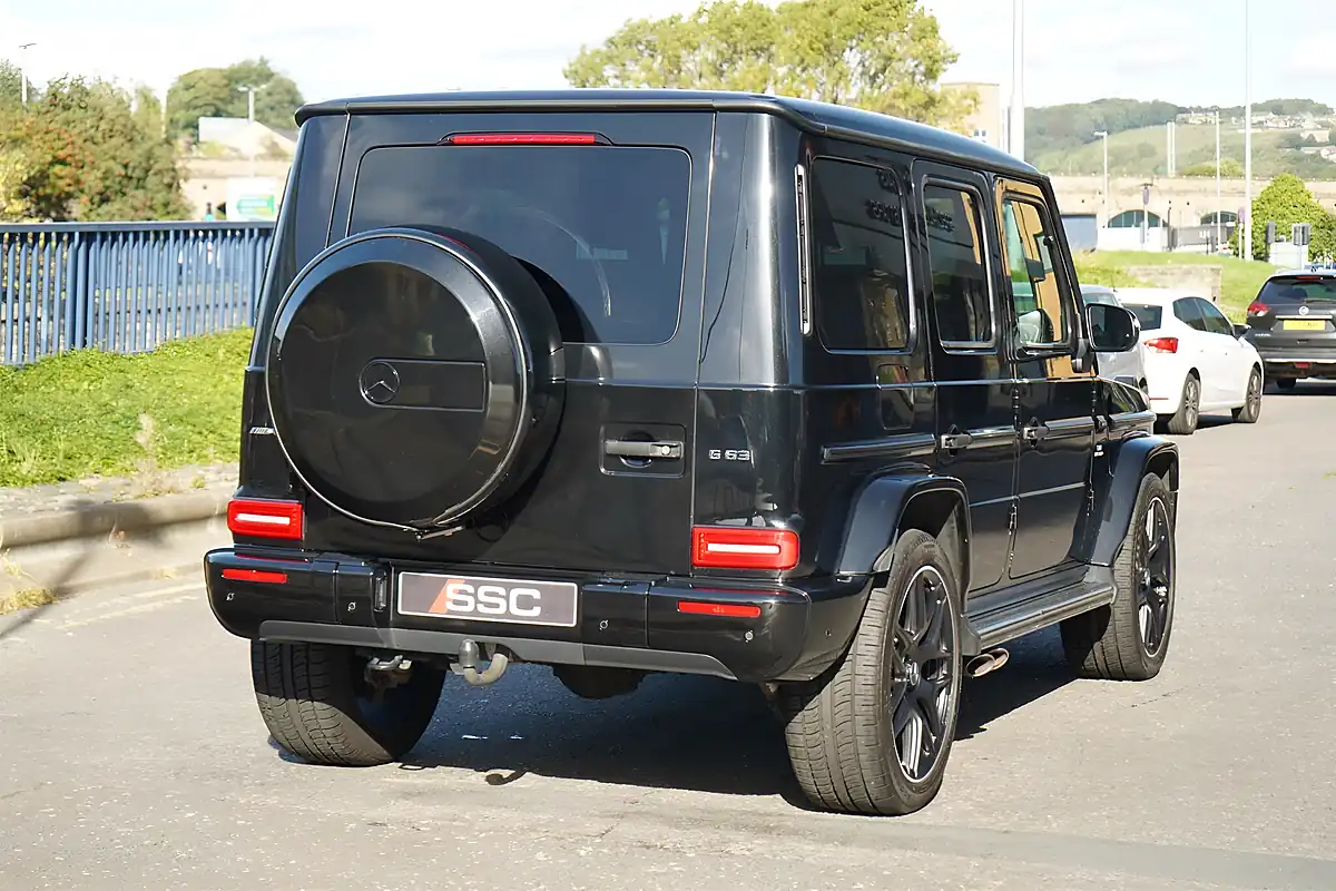 Used 2019 Mercedes G Class G63 AMG Obsidian Black - Interior and Exterior details 12