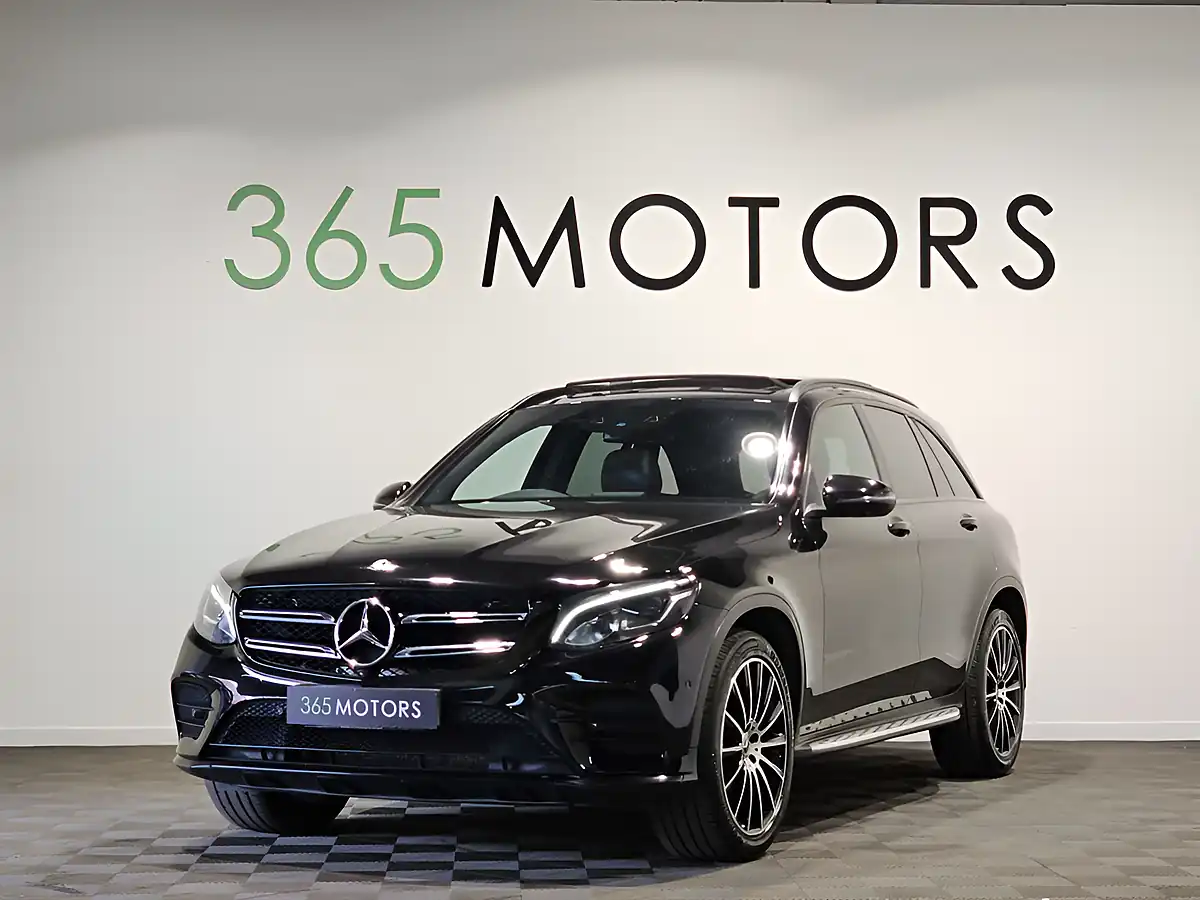 Used 2019 Mercedes Glc AMG Night Edition Black - Front View