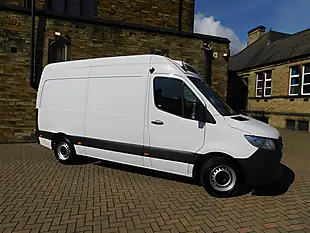 Used 2019 Mercedes Sprinter Mwb Fridge Freezer White - Interior and Exterior details 12